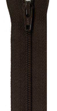 Black Walnut 14 Inch YKK Zipper