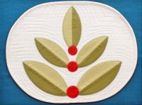 Berries And Leaves Placemat - Pattern