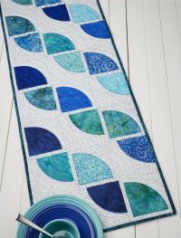 Drunkard's Path Table Runner - Pattern