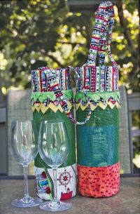 Large Wine Bag - Pattern