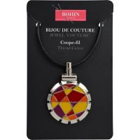 Jewel Coture Thread Cutter - Orange Fuschia Quilt #2